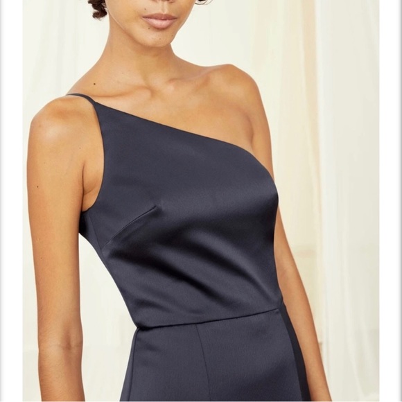 Amsale Kaia Navy - Size 10 - Worn Once - Picture 3 of 3